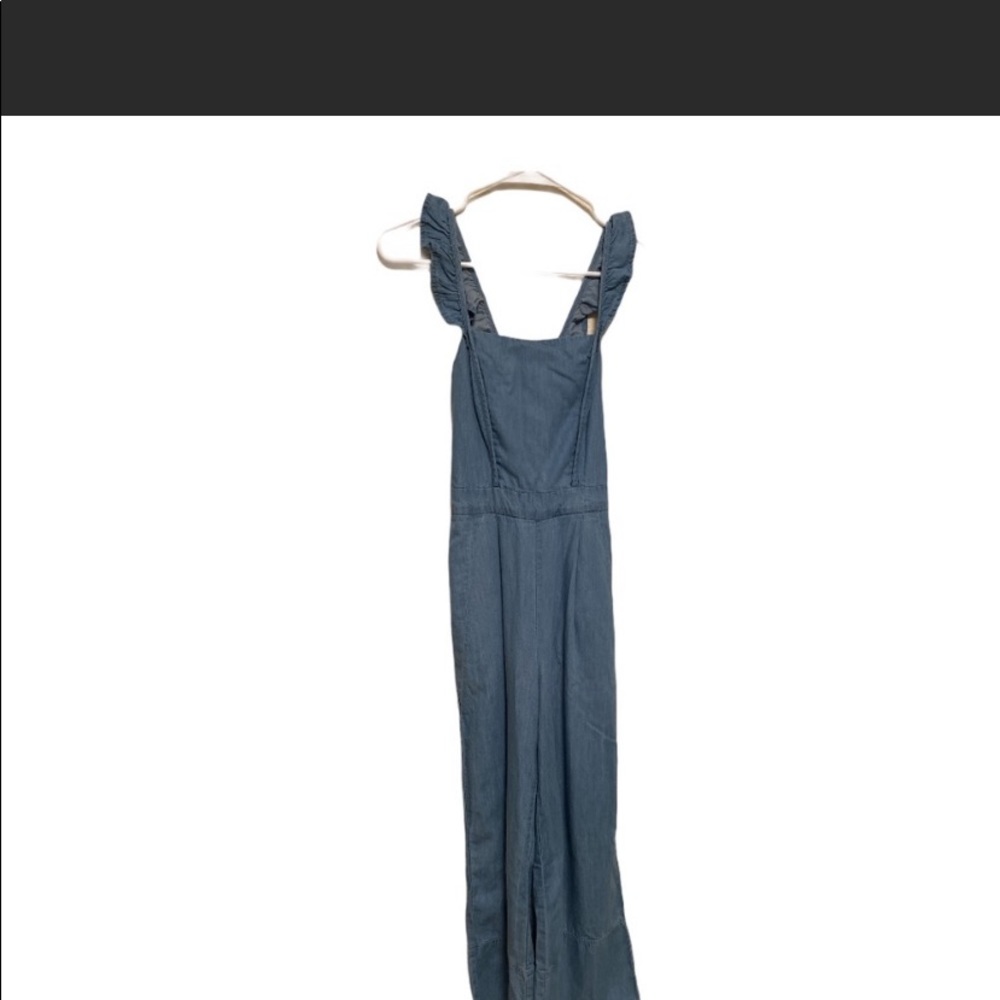Large Denim Jumpsuit Juniors.  New W Tags